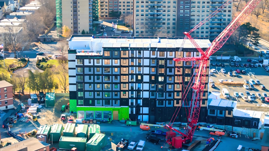 Affordable Housing Construction North Street Somerville, MA